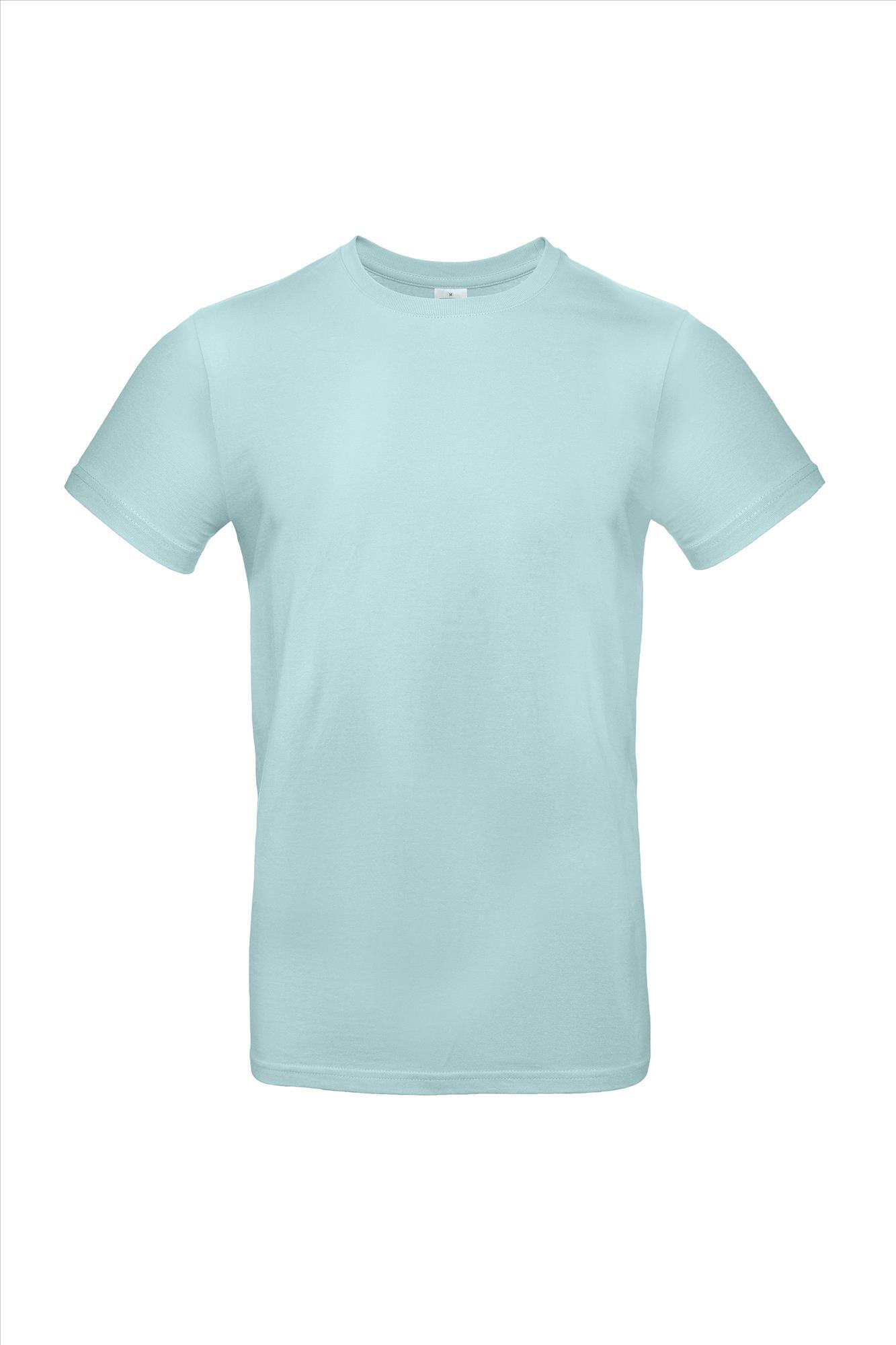 Modern T-shirt voor heren millennial munt unisex