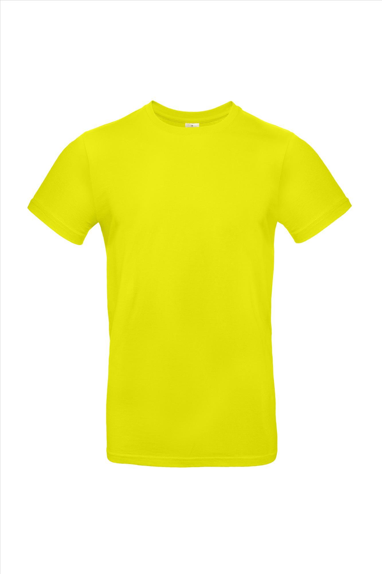 Modern T-shirt voor heren pixel limoen unisex