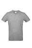 Modern T-shirt voor heren sport grijs unisex