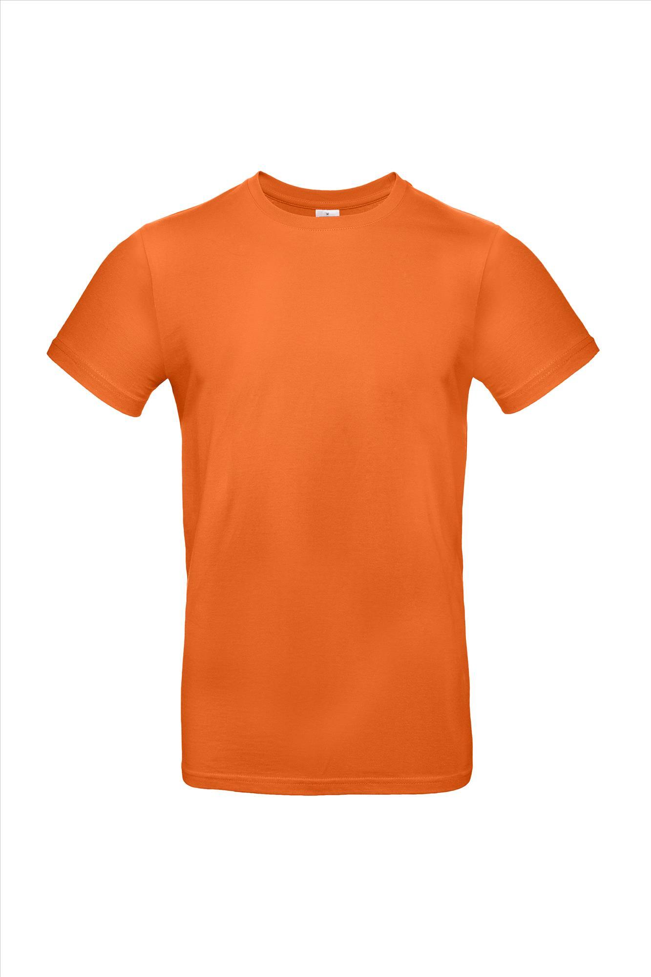 Modern T-shirt voor heren urban oranje unisex koningsdag