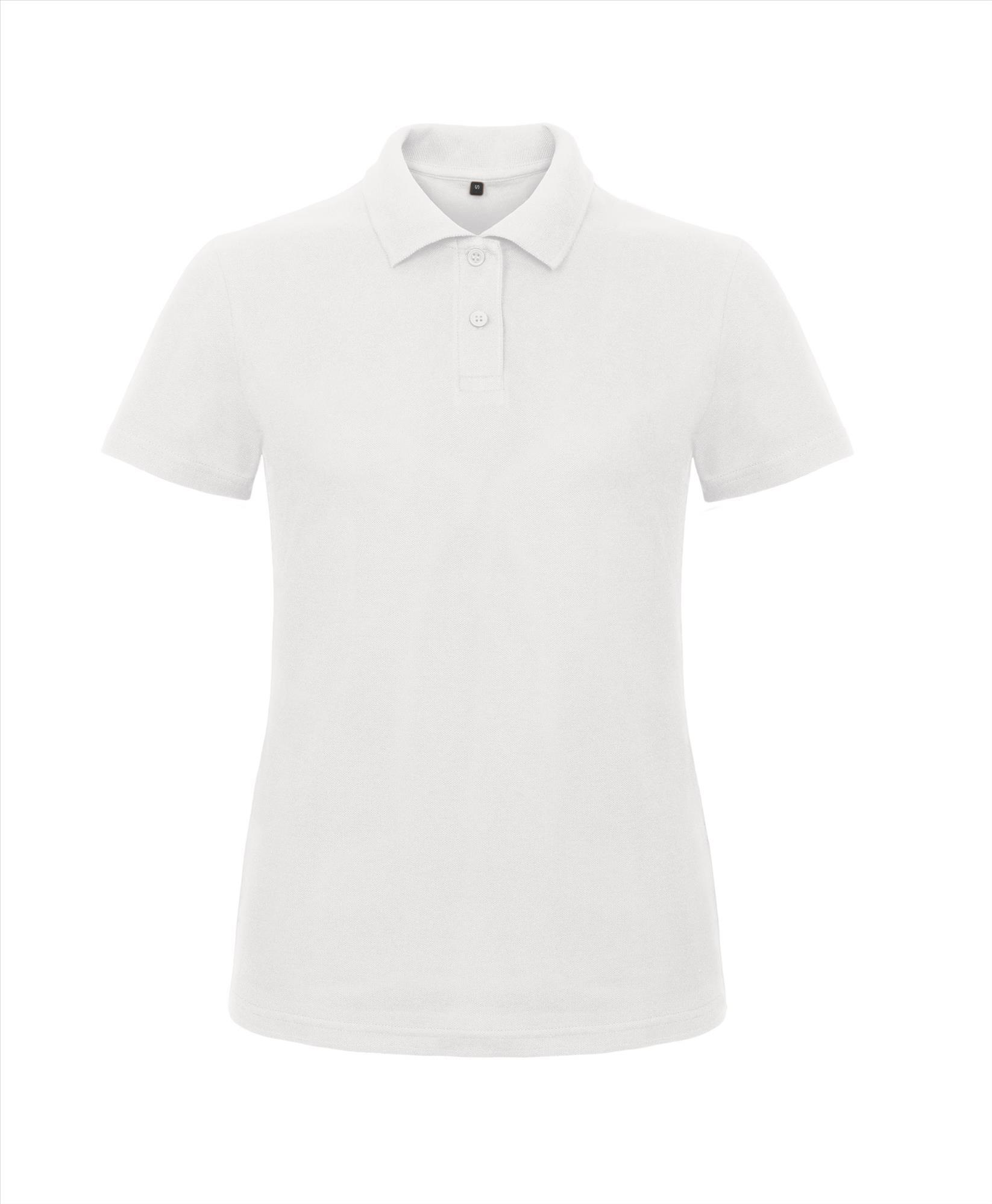 Polo voor haar wit dames polo