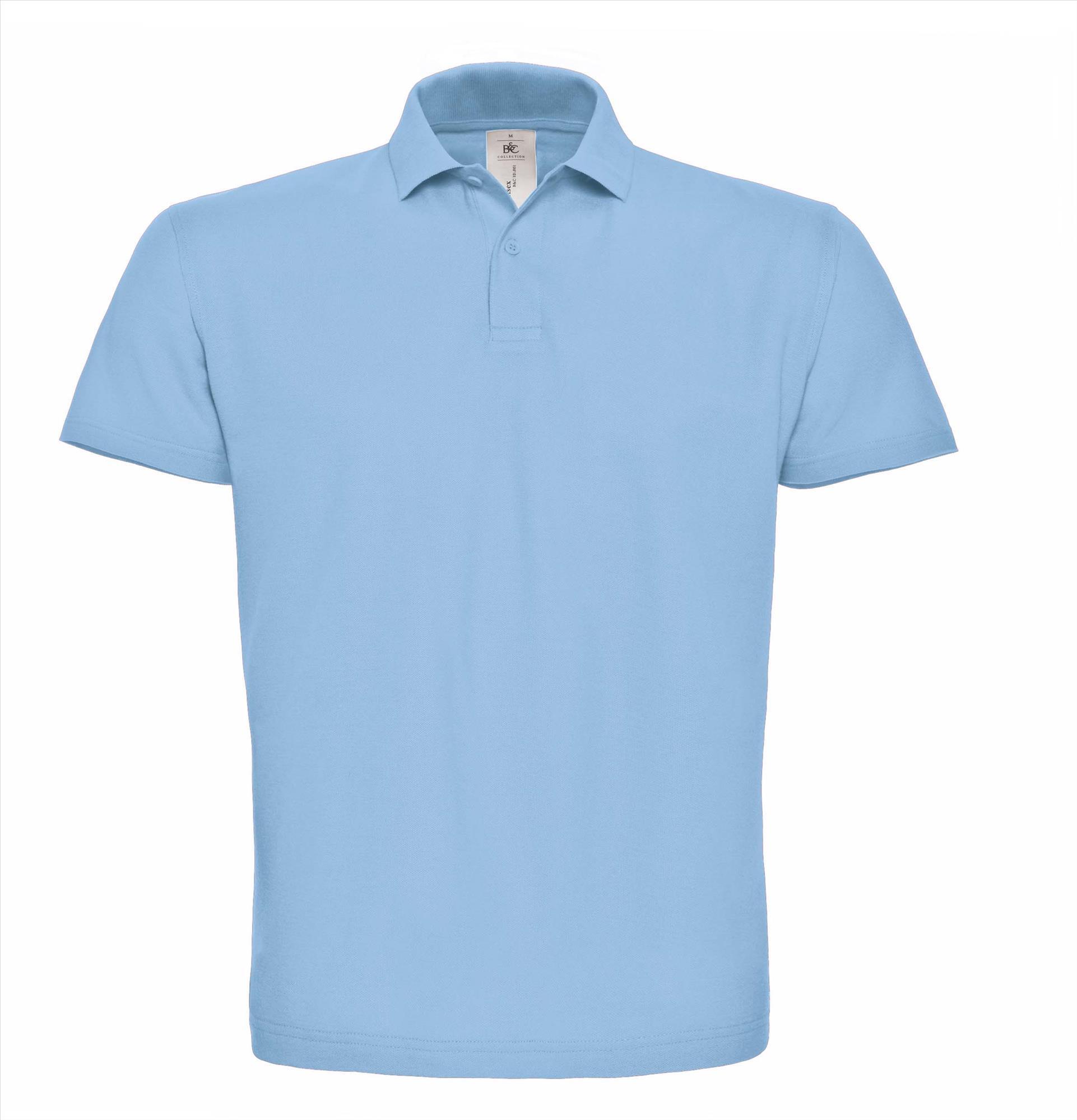 Polo voor hem lichtblauw mannen polo