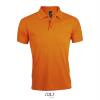 Polo voor heren oranje personaliseren polo bedrukken