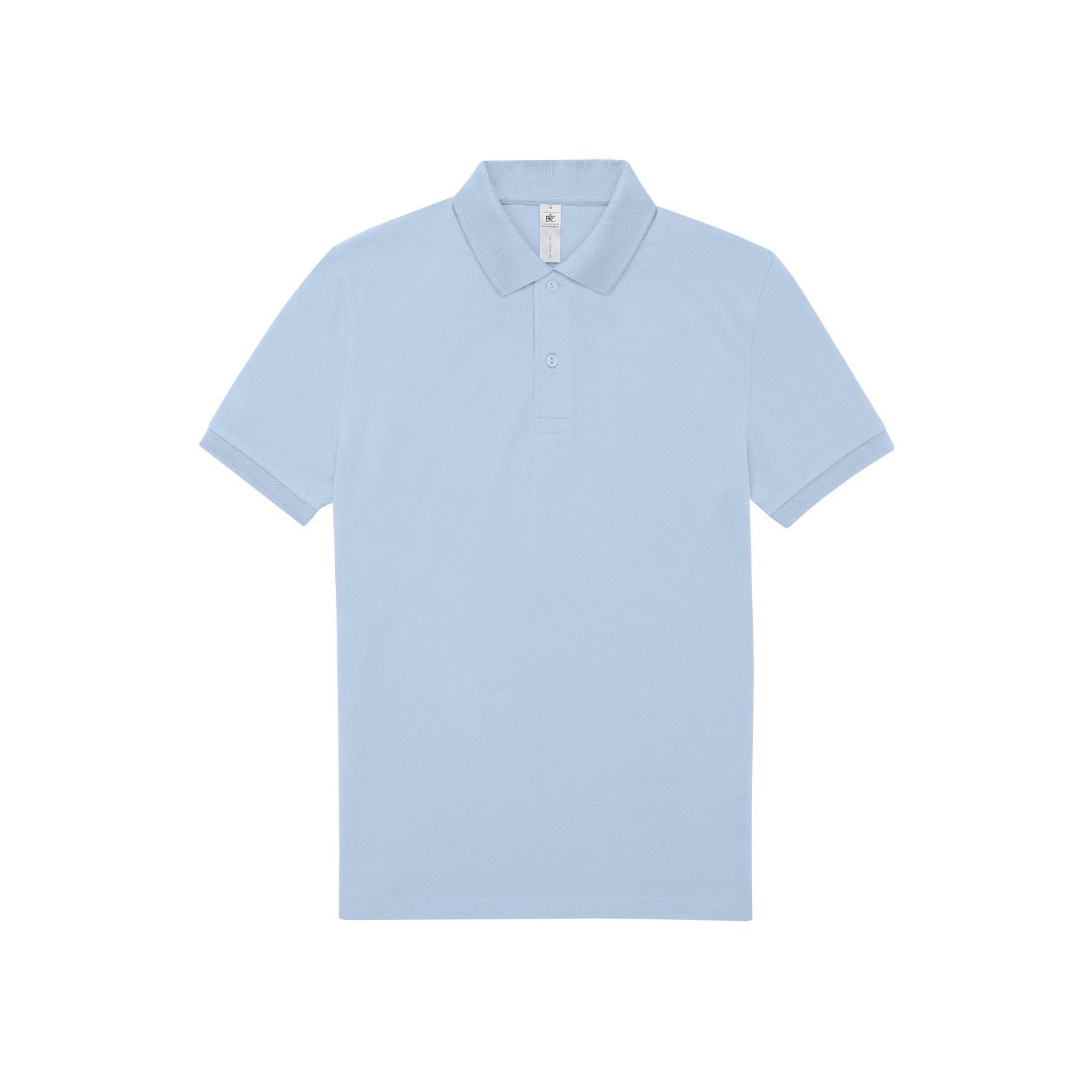 Polo voor mannen blush blauw moderne polo