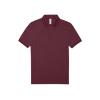 Polo voor mannen bordeaux moderne polo