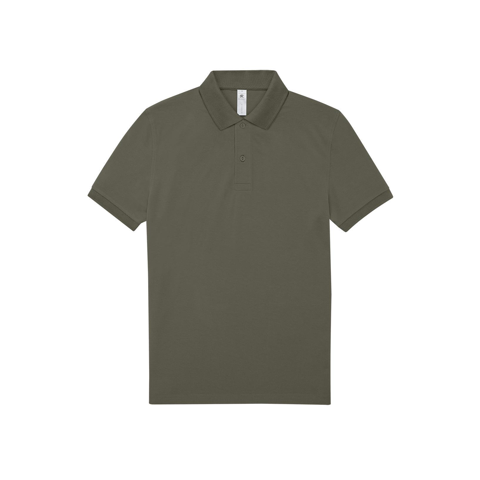 Polo voor mannen camouflage groen moderne polo