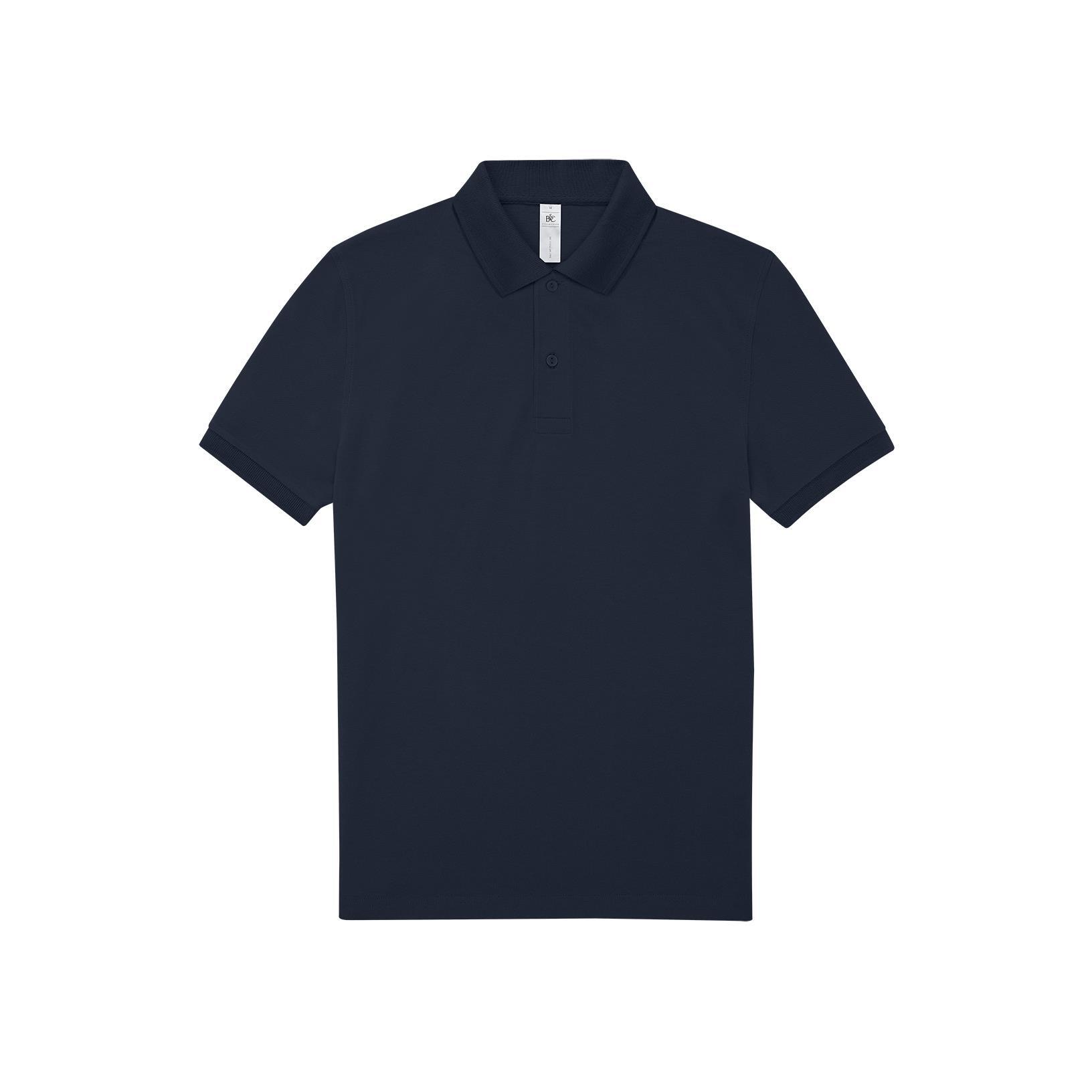 Polo voor mannen donkerblauw moderne polo