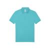Polo voor mannen meta turquoise moderne polo