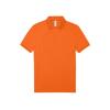 Polo voor mannen oranje moderne polo