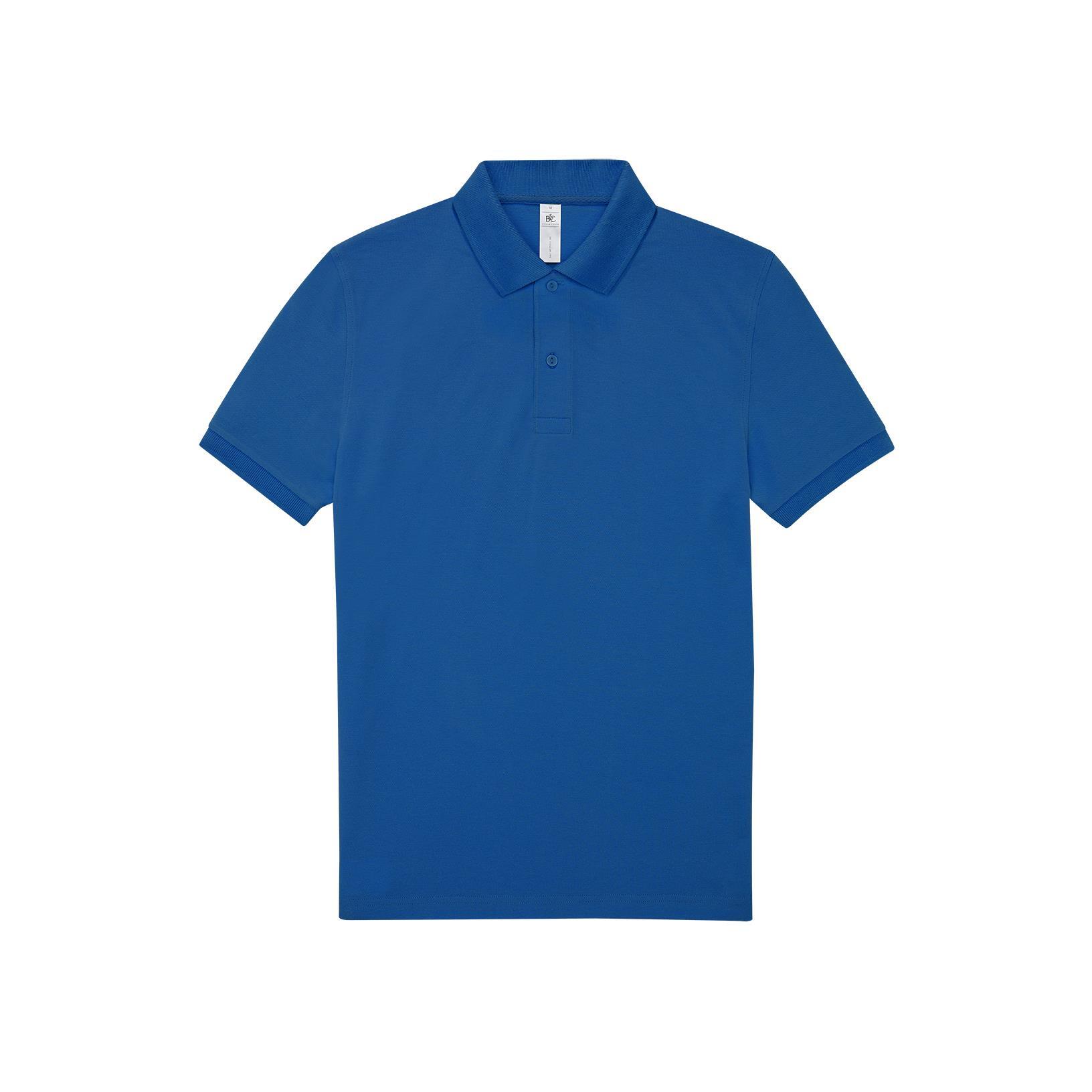 Polo voor mannen royal blauw moderne polo