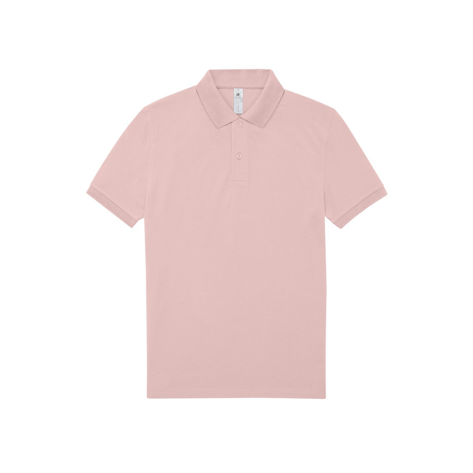 Polo voor mannen roze moderne polo