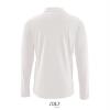 Polo wit met lange mouwen heren bedrukbaar personaliseren pol