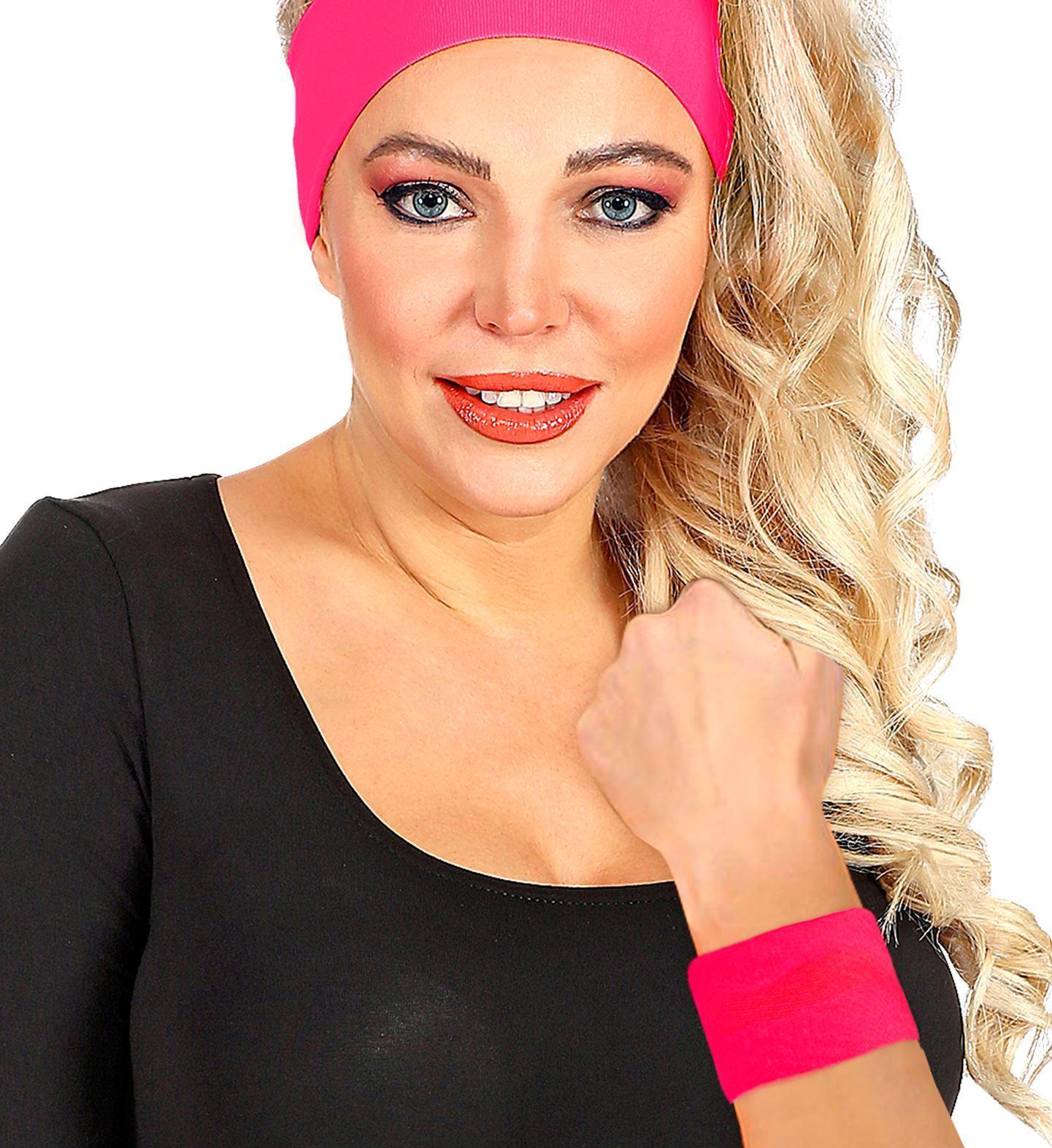 Polsbandjes, neon roze