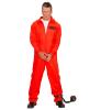 foto 3 Rode Gevangen overall met handboeien boef schurk outfitje Carnaval