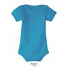 foto 2 romper aqua blauw korte mouw