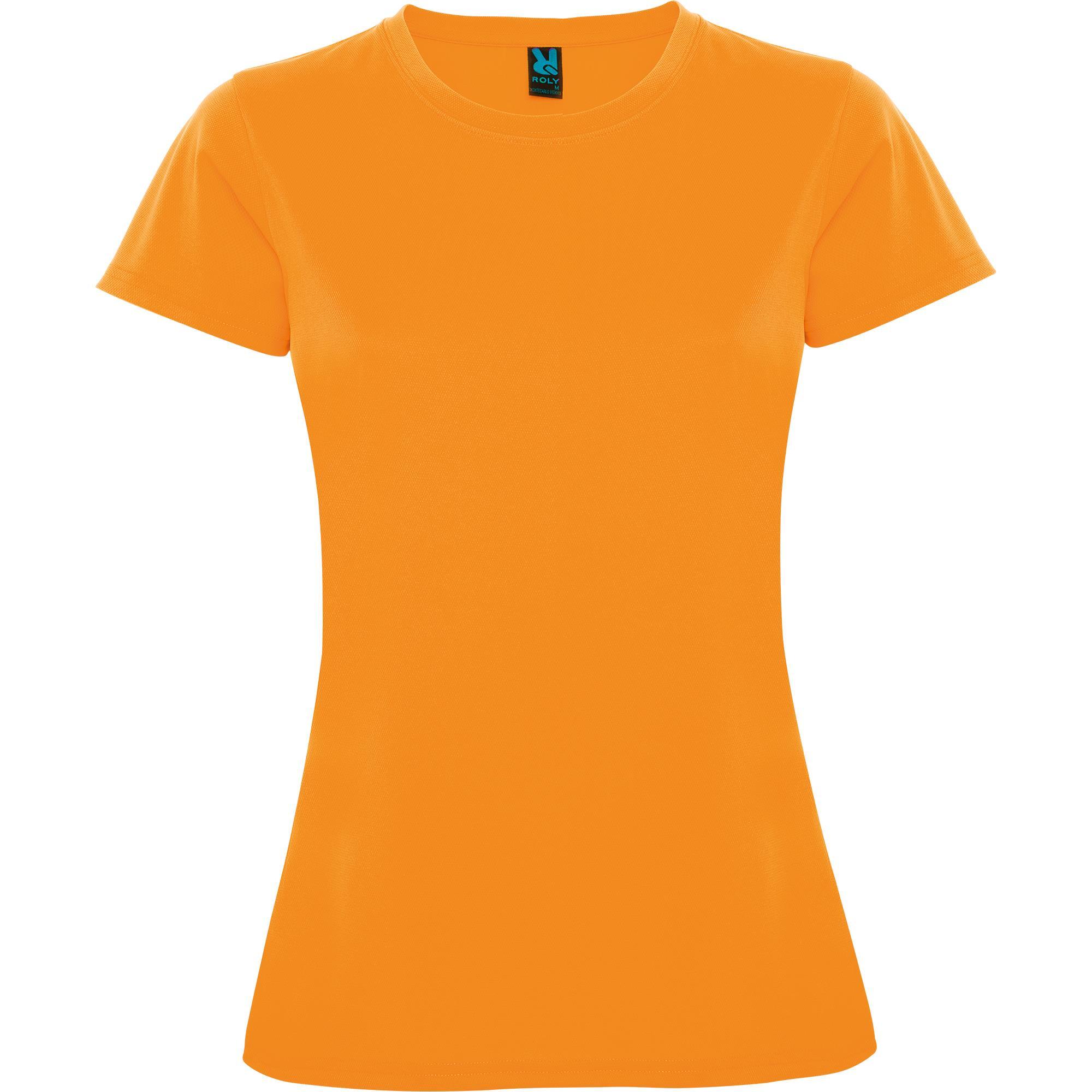 Sport Shirtje dames oranje fluor