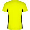 foto 2 Sport shirtje heren fluor geel met zwart