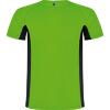foto 1 Sport shirtje heren fluor groen met zwart