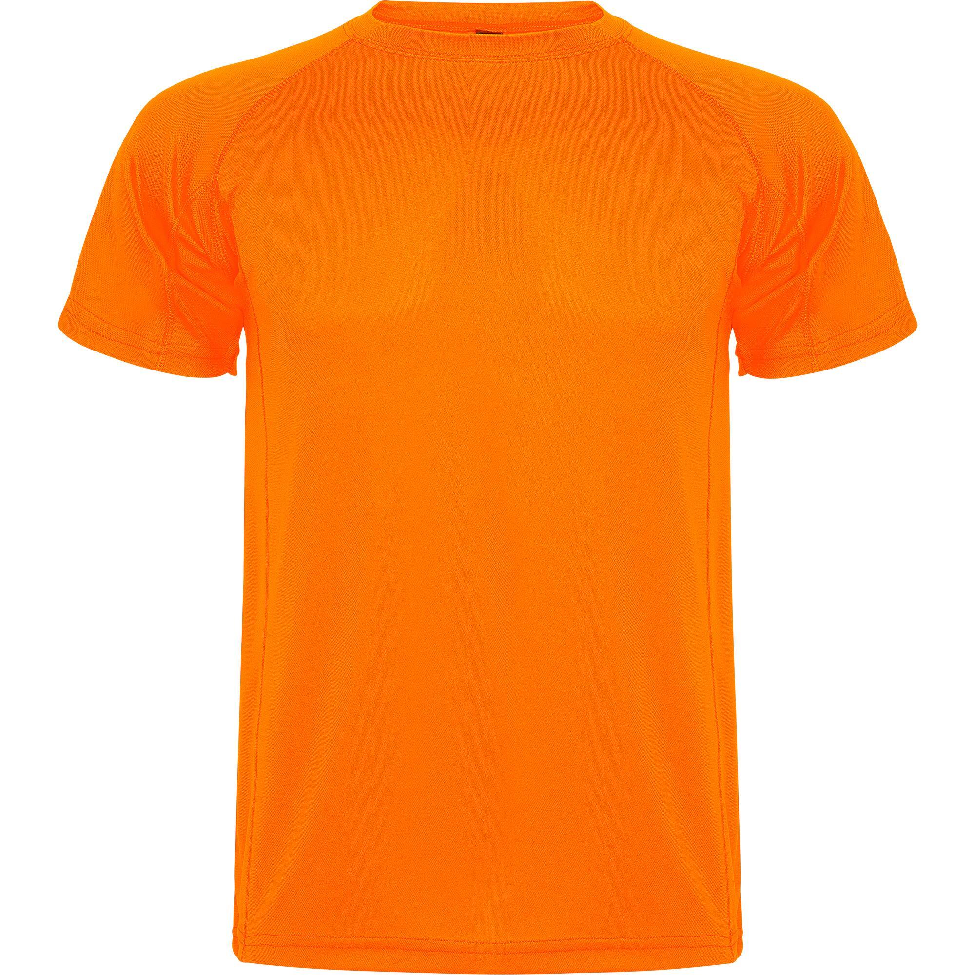 Sport Shirtje heren oranje fluor