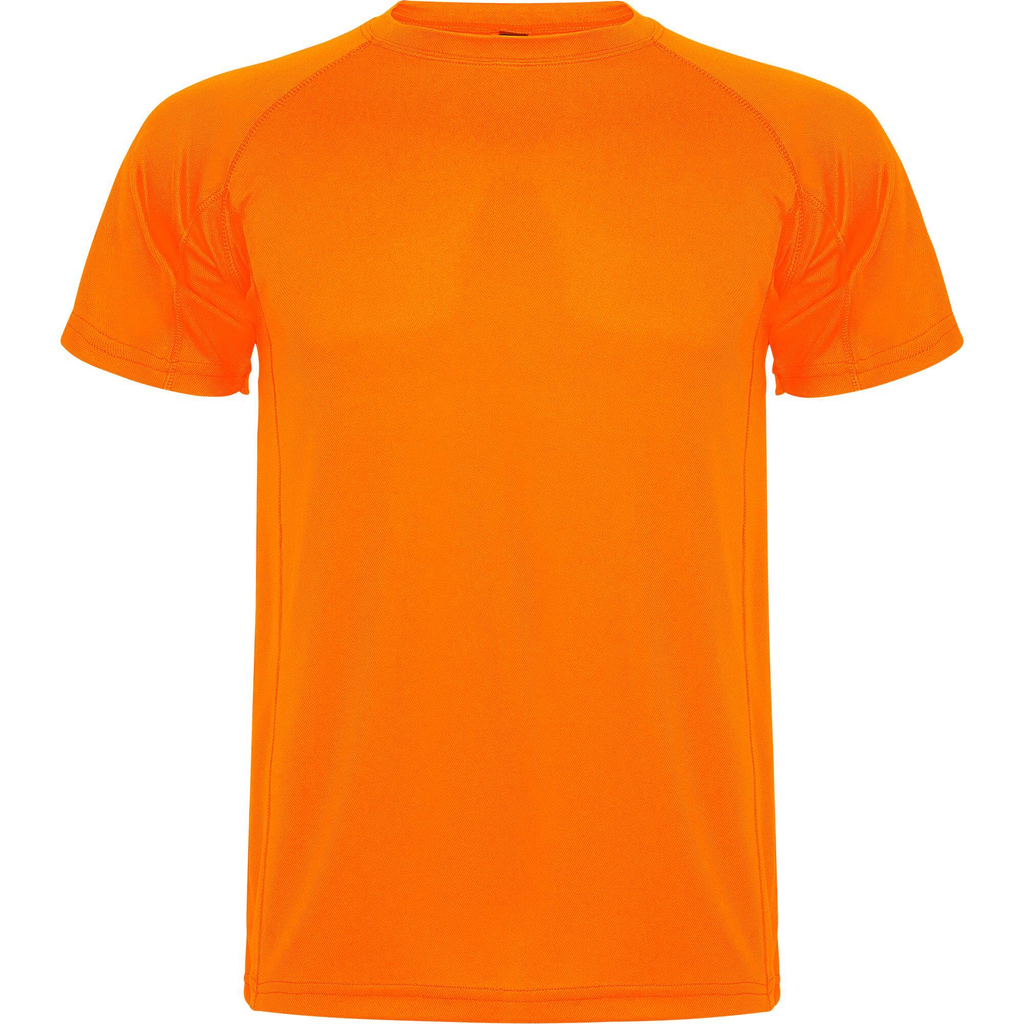 Sport Shirtje heren oranje fluor