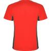 foto 2 Sport shirtje heren rood met donker grijs
