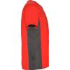 foto 4 Sport shirtje heren rood met donker grijs