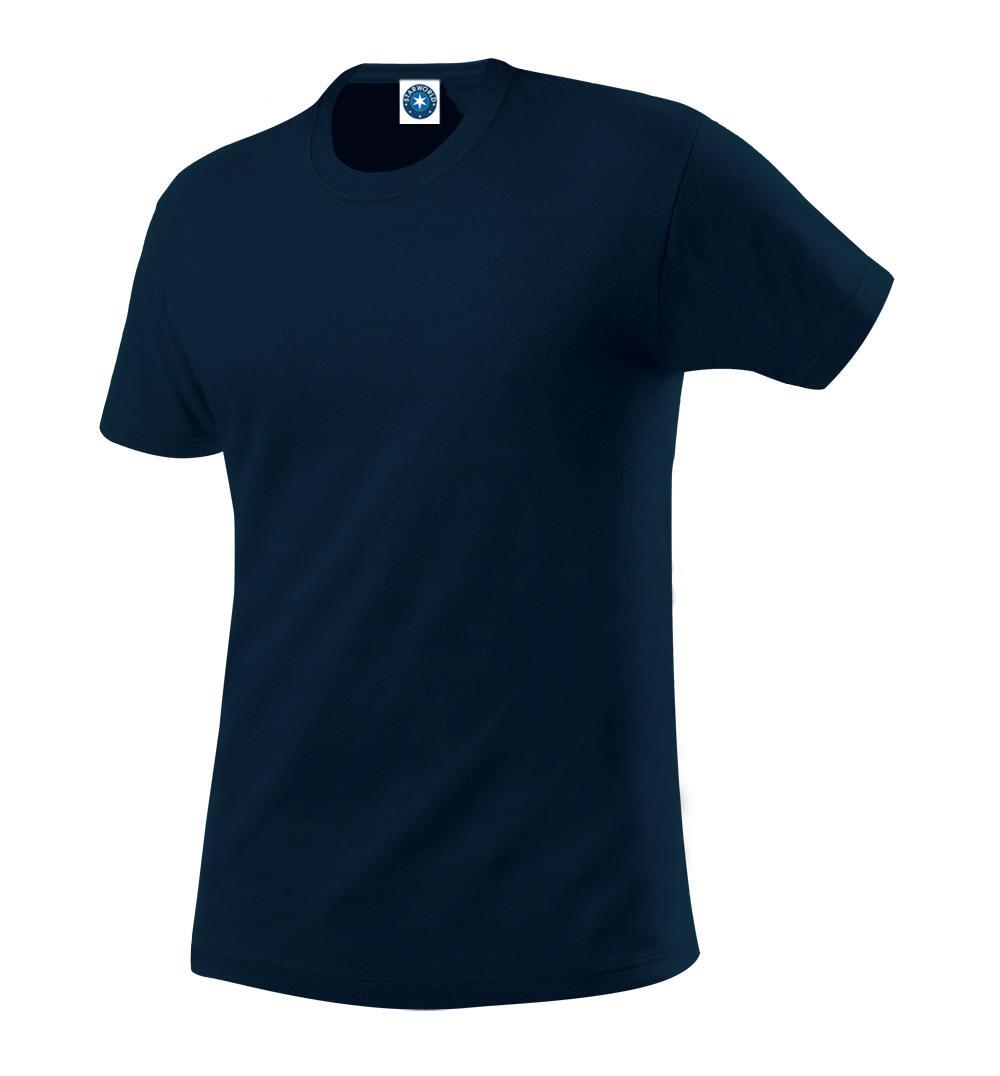 Sport T-shirt heren diep Marine blauw met een vochtregulerend vermogen
