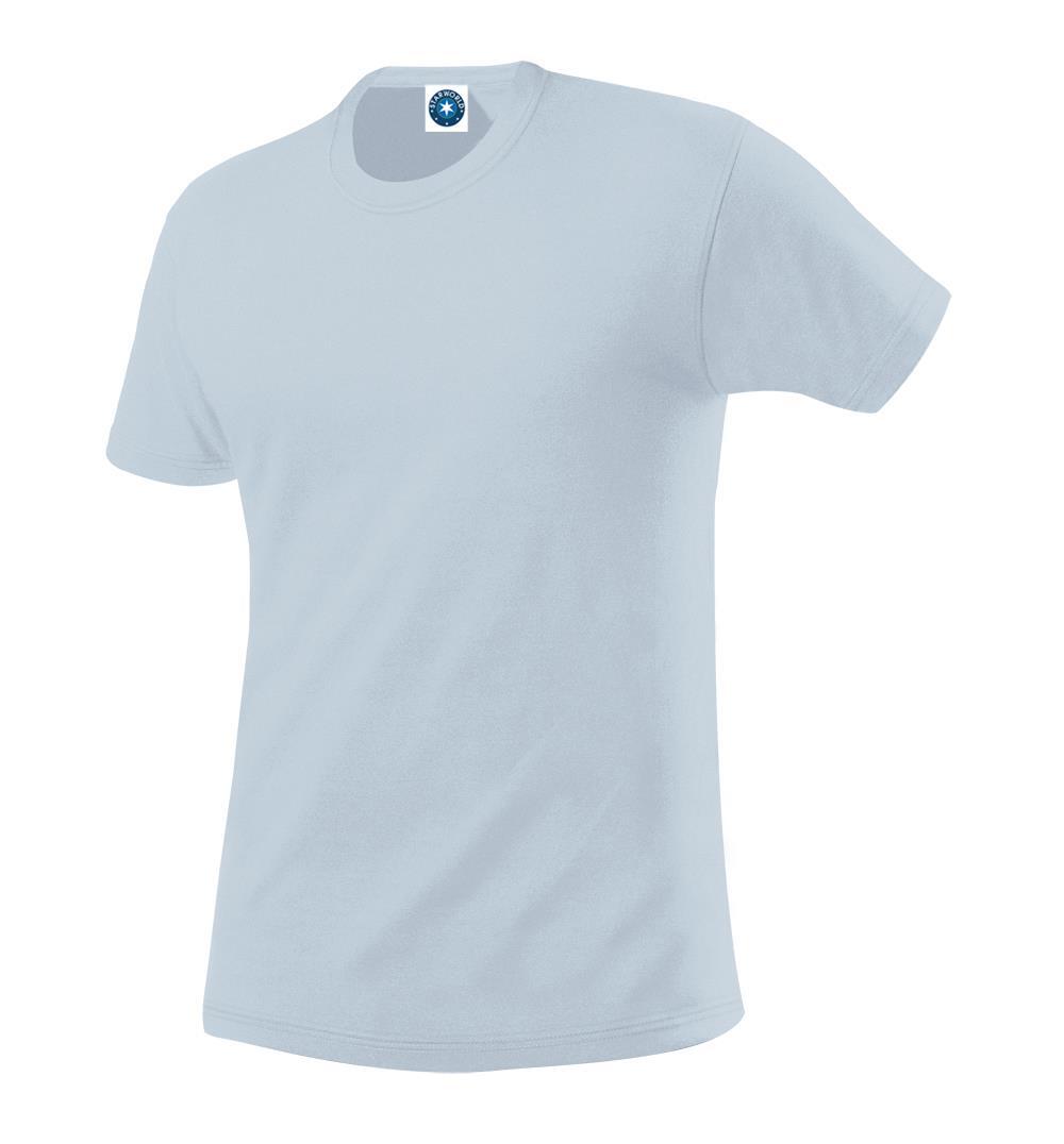 Sport T-shirt heren hemelsblauw met een vochtregulerend vermogen