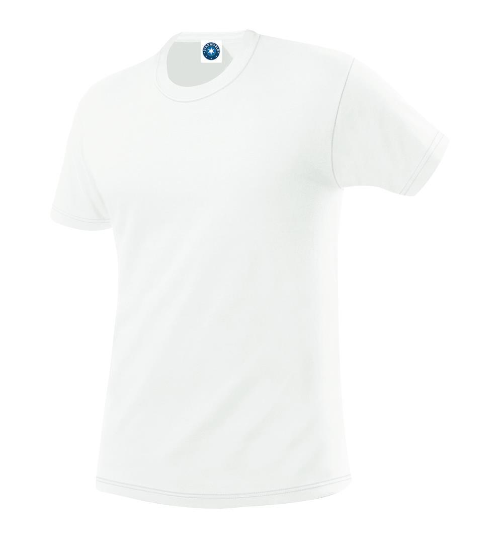 Sport T-shirt heren wit met een vochtregulerend vermogen