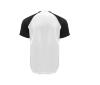 foto 2 Sport T-shirt heren wit met zwart gekleurde mouwen