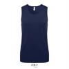 Sport tank top voor heren donker blauw