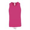 Sport tank top voor heren neon roze