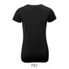 foto 2 Stretch dames T-shirt diep zwart lekker dikke stof