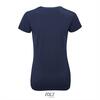 foto 2 Stretch dames T-shirt donkerblauw lekker dikke stof