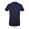 foto 2 Stretch heren T-shirt donkerblauw lekker dikke stof