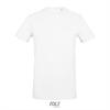 Stretch heren T-shirt wit lekker dikke stof