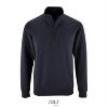 Sweatshirt Heren donkerblauw Zip neck sweat