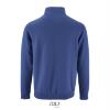 foto 2 Sweatshirt Heren royal blauw Zip neck sweat