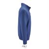 foto 3 Sweatshirt Heren royal blauw Zip neck sweat 
