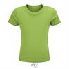 T-shirt appel groen voor kids Ronde hals biologisch kindershirt