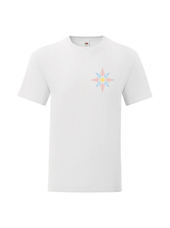 T-shirt bloem flower design vrolijke kleuren