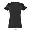 foto 2 T-shirt Dames zwart fitted met ronde hals