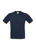 T-shirt met V-hals voor heren donkerblauw