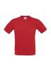 T-shirt met V-hals voor heren rood