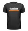 T-shirt Vitamine F  Vitamine Frikandel grappig