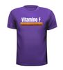 foto 3 T-shirt Vitamine F  Vitamine Frikandel grappig