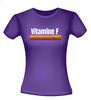 foto 4 T-shirt Vitamine F  Vitamine Frikandel grappig