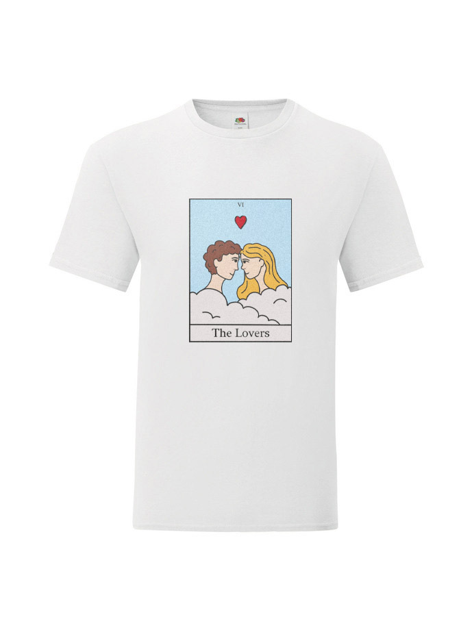 T-shirt voor echte lovers the lovers T-shirt Valentijn man vrouw