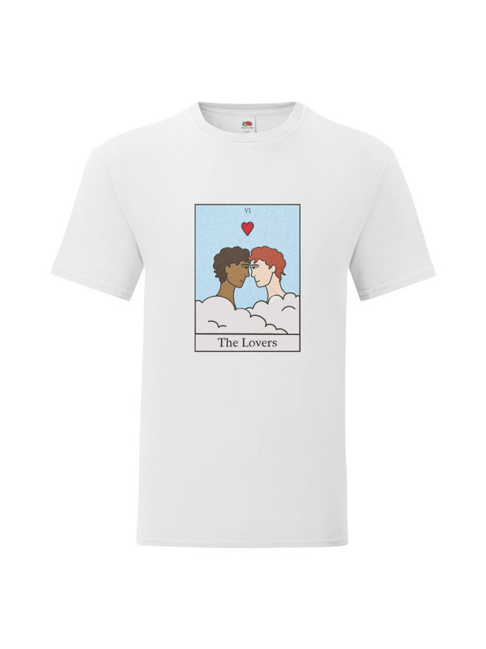T-shirt voor echte lovers the lovers T-shirt Valentijn twee mannen