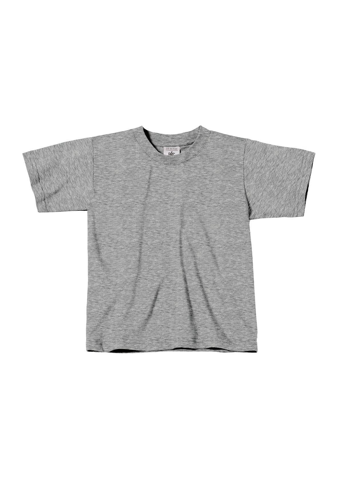 T-shirt voor kids sport grijs kinder shirt